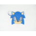 Sandália Infantil Sonic Mask Azul/Amarelo