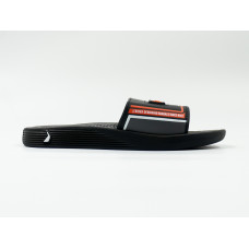 Chinelo Rider Pump Slide Preto/Cinza