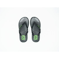 Chinelo De Dedo Rider R1 Style Preto/Verde